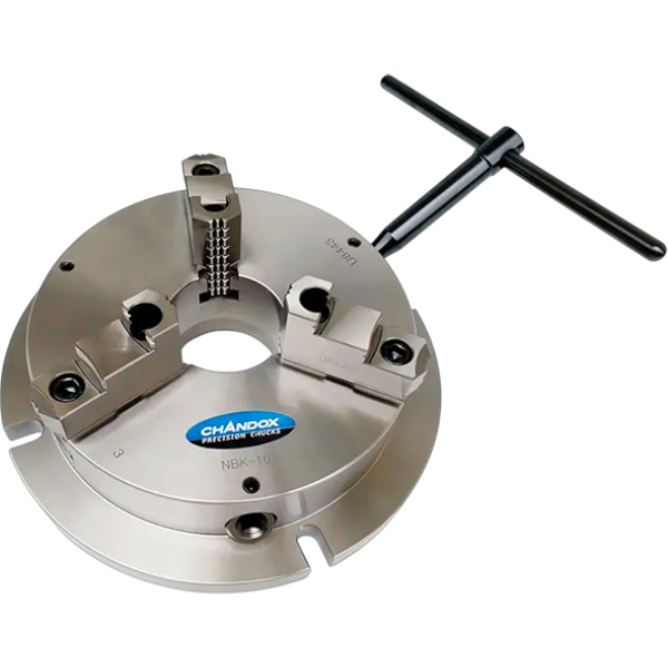 Патрон-тиски трехкулачковый самоцентрирующийся малой высоты VNBK-8