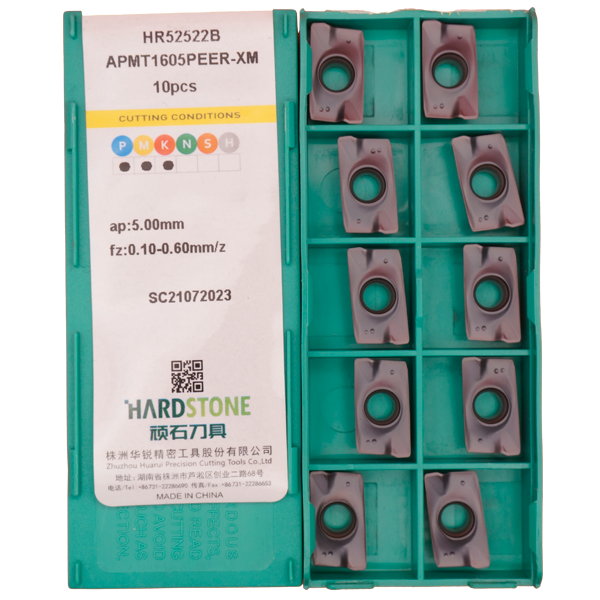 APMT1605PEER-XM HR52522B (под фрезу Taegutec) Пластина фрезерная