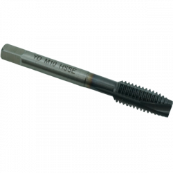 Метчик М10*1,5 для сквозных отверстий, DIN371, с покрытием TiCN