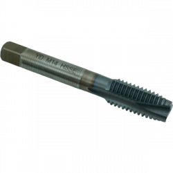 Метчик М14*2 для сквозных отверстий, DIN376, с покрытием TiCN