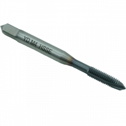 Метчик М4*0,7 для сквозных отверстий, DIN371, с покрытием TiCN