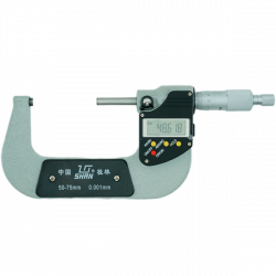 Микрометр цифровой, 50-75 мм, 0,001 мм, IP65