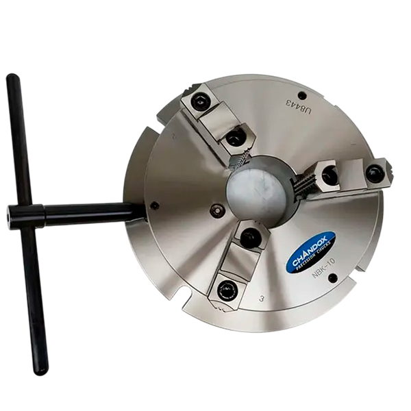 Патрон-тиски трехкулачковый самоцентрирующийся малой высоты VNBK-10