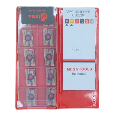 APMT1605PDER-CS2328 Пластина фрезерная для стали и нержавеющей стали MEGA