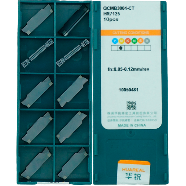 QCMB3004-CT-HR7125 Пластина отрезная, канавочная