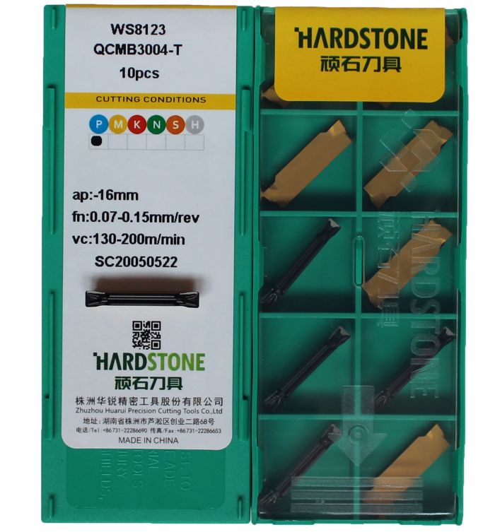 QCMB3004-T-WS8123 Пластина отрезная, канавочная для стали