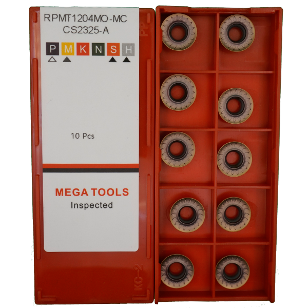 RPMT1204MO-MC-CS2325-A Пластина фрезерная для стали и нержавеющей стали