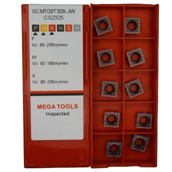 SCMT09T308-JW-CS2325 Пластина токарная для стали и нержавеющей стали MEGA