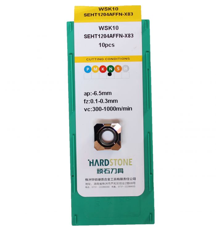 SEHT1204AFFN-X83 WSK10 (под фрезу Korloy) Пластина фрезерная