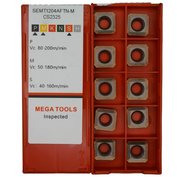 SEMT1204AFTN-M-CS2325 Пластина фрезерная для стали и нержавеющей стали