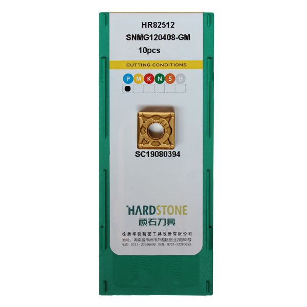 SNMG120408-GM-HR82512 Пластина токарная для стали, получистовая обработка