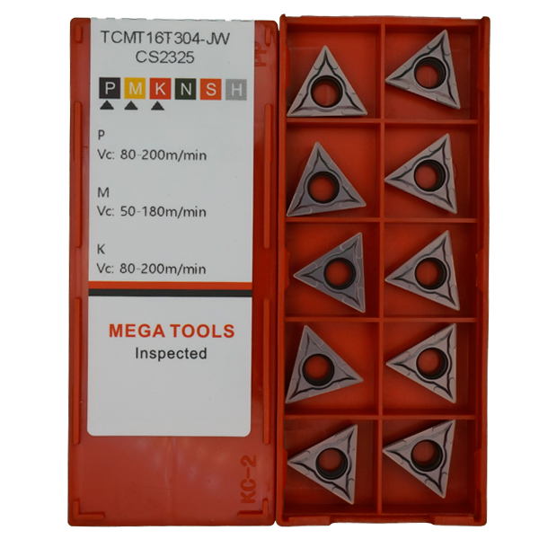TCMT16T304-JW-CS2325 Пластина токарная для стали и нержавеющей стали MEGA