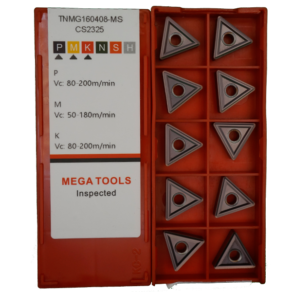 TNMG160408-MS-CS2325 Пластина токарная для стали и нержавеющей стали MEGA
