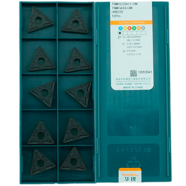 TNMG220412-GM-HR8225 Пластина токарная для стали, получистовая обработка