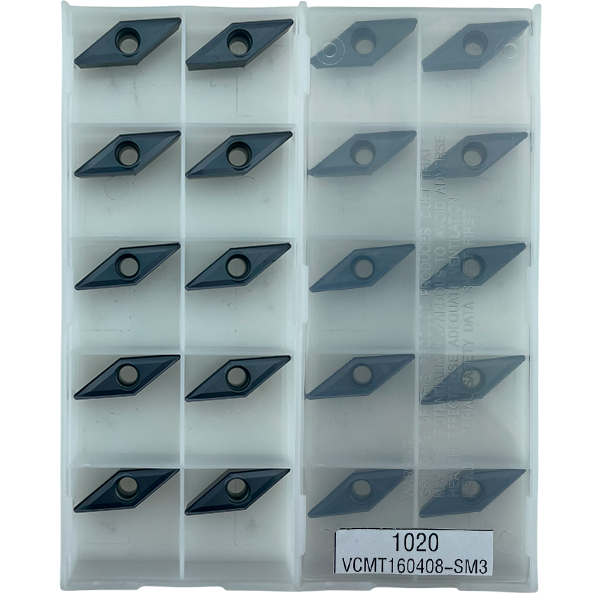 VCMT160408-SM3-1020 Пластина токарная