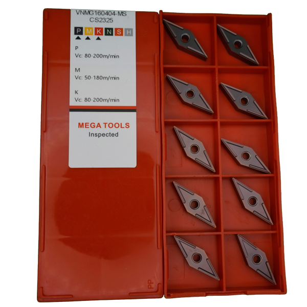VNMG160404-MS-CS2325 Пластина токарная для стали и нержавеющей стали MEGA