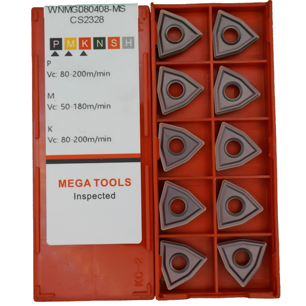 WNMG080408-MS-CS2328 Пластина токарная для стали и нержавеющей стали MEGA
