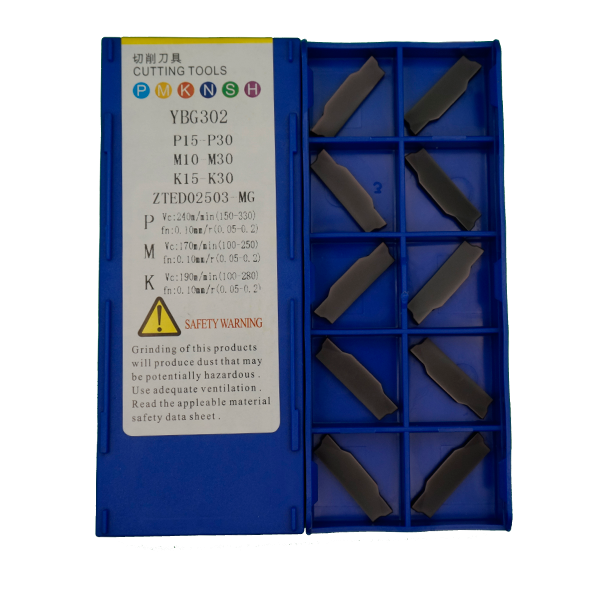 ZTED02503-MG-YBG302 Пластина канавочная для нержавеющей стали